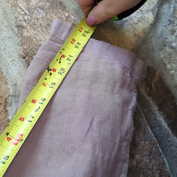 Sigrid Olsen 100% linen button down top - Picture 10 of 10